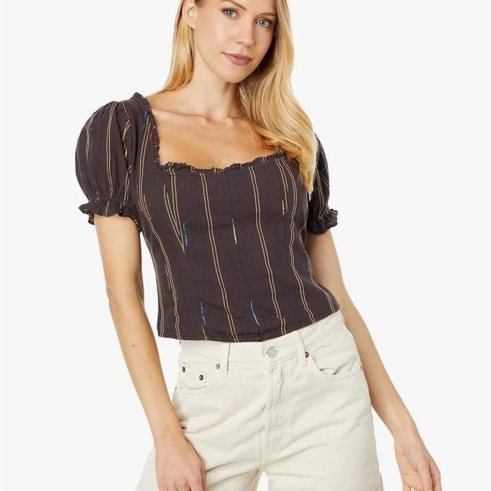 Free People Seratonin Corset Top - Picture 1 of 13